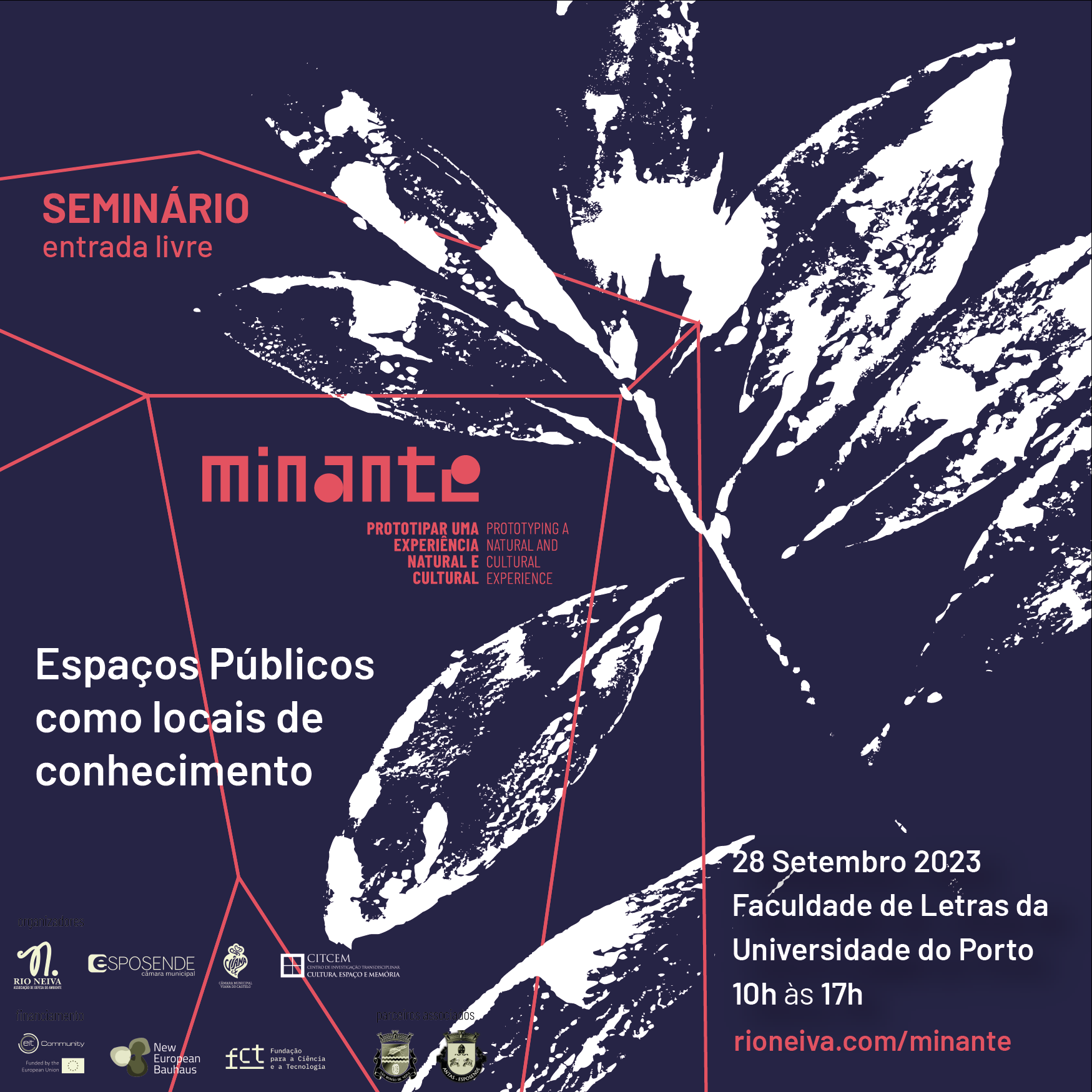 Cartaz de divulgação_EventoFLUP_ProjMinante